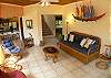 Living area of Casa de Somers beachfront house in Esterillos, Costa Rica