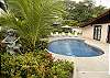 View of the pool at Casa Mandolina, Jaco Costa Rica