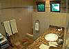 Master Bathroom with granite counter top and shower at Casa Colonial at Hermosa Palms gated community in Playa Hermosa, Costa Rica