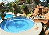 Whirlpool for 8 people at La Flor beachfront gated community on the North side of Jaco beach Costa Rica