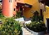 Entrance stairs to Casa Exotica vacation rental home in Esterillos, near Manuel Antonio and Jaco