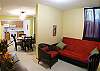 Futon at Costa Linda 3-13 vacation rental condo in Jaco, Costa Rica, walking distance to the beach.