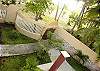 Access to the beach at La Flor beachfront gated community on the North side of Jaco beach Costa Rica