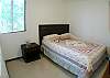 Second bedroom with Queen bed and closet at Costa Linda condominium vacation rental in Jaco, walking distance to beach.
