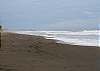 Playa Hermosa looking south in the afternoon, great long beach for surfing and a beautiful walk on its soft sand