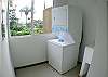 Washer and Dryer at Costa Linda condominium vacation rental in Jaco, walking distance to beach.