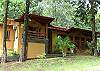 Front view at Quinta Teca vacation rental house at Opera Salvaje Playa Hermosa de Jaco