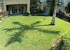 View of the Private yard in front of condo at Los Suenos Del Mar 5N vacation rental luxury condominium in Playa Herradura, Costa Rica