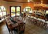 Dining area Table for 8 people and Kitchen with breakfast bar for 8 people - Casa de Somers vacation rental in Esterillos, Costa Rica, near Jaco and Manuel Antonio
