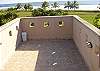 Observation deck with view of the beach at Hermosa Palms Casa Colonial vacation rental house in Hermosa, Costa Rica