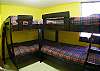 Two pairs of bunk beds at Costa Linda 3-20 vacation rental condominium Jaco Costa Rica