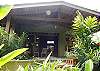 This is the beautiful terrace wich has a table for 4 and a couch at Sonidos del Mar, Vacation Rental, Jaco Costa Rica.