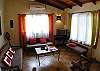 Living room at Quinta Teca vacation rental house at Opera Salvaje Playa Hermosa de Jaco