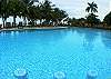 Large community pool area and beach at Hermosa Palms gated community in Playa Hermosa, Puntarenas, Costa Rica
