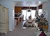 Dining area view from living room.