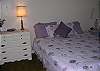 this room has a queen size bed on the main level.