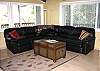 Open to the kitchen dining area with a wood burning fireplace.