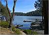 Gentle slope to your own private dock. To swim or fish.