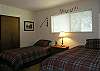 This room has a twin and a full size beds.