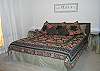 Located on the lower level and has a king size bed with a full bath.
