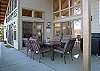 Beautiful concrete deck. Fantastic view of the lake from this deck.