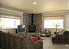 This room in open to the kitchen and dining area.