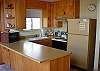 Open to the dining and living room.