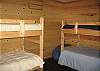 4 twin beds.