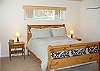 Located on the main level with attached master bath and has a queen size bed.