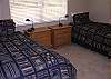 located on main level with 2 twin beds.