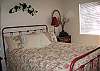 This room has a queen size bed.
