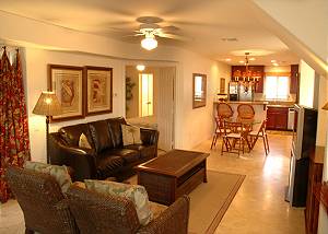 The Big Kahuna House Living Room