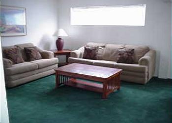 Capistrano Place Duplex Downstairs Living Room