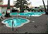 The pool is for residents and guests only!! Pick your pleasure.. Beach or Pool today.. or maybe BOTH!! After all you are on vacation!