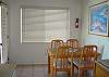 Dining area is offered for 4 guests and we have a couple of barstools also to accommodate up to 6 total!