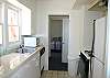 This is the kitchen, fully equipped with dishwasher, microwave and all the dishware and pots and pans for cooking up a good dinner! Clean and efficient.