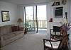 Living Area with Queen Sleeper Sofa