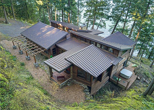 Enjoy the view, the space, and privacy from this beautiful home on San Juan Island.
