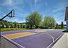 Private basketball court at Seascapes Estate