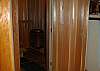 Ground floor- Sauna has a bathroom adjacent.