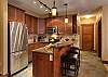 Fully equipped, granite work surfaces and slate floor.