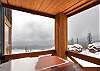 View of Monashee Mountains from the hot tub.