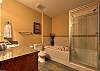 Master ensuite with separate bath and shower.