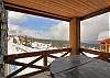 View of the gondola and the Monashee Mountains from the private hot tub.