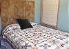 Bedroom with Queen bed.