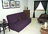 Second view - Lower level - Master Bedroom with a King bed and a double size futon for additional sleeping.