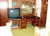 Second View - Bedroom with two Twin/Double bunk beds and a TV/VCR/DVD (no cable).