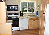 Fully equipped kitchen.