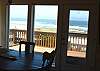 Ocean views from the kitchen and dining room.