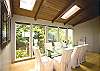 Dining table for 8, adjacent to Kitchen